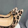 Fashion FHC 12cm New Design Women Pumps,Leopard High Heels, Office Lady Work Shoes,Slip On,Shallow Out,Pointed Toe,Size 33-45,Dropship