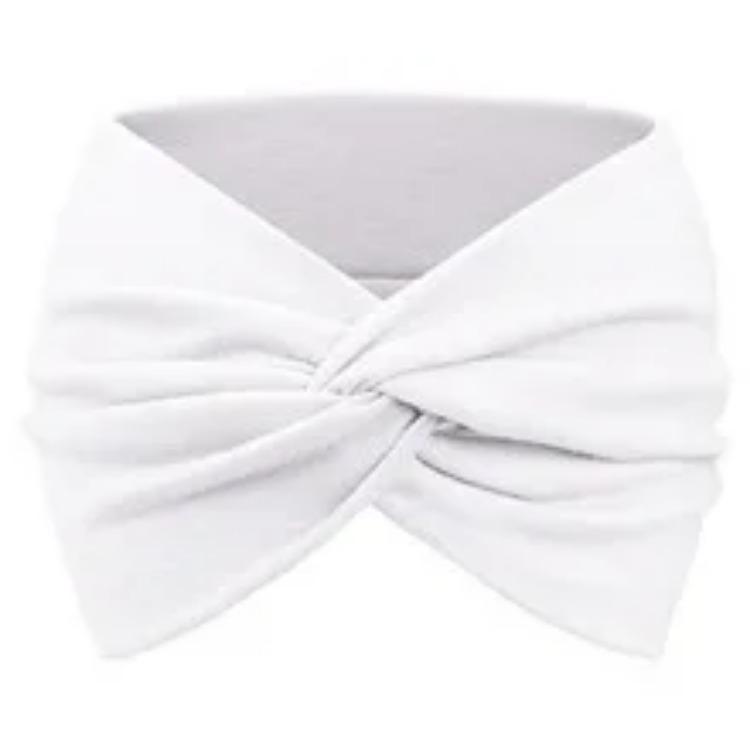 Bandoletes Torcidos Largos Para Mulheres Bandoletes de Treino Extra Grandes Faixas de Cabelo de Moda para Yoga Acessórios de Cabelo Grosso