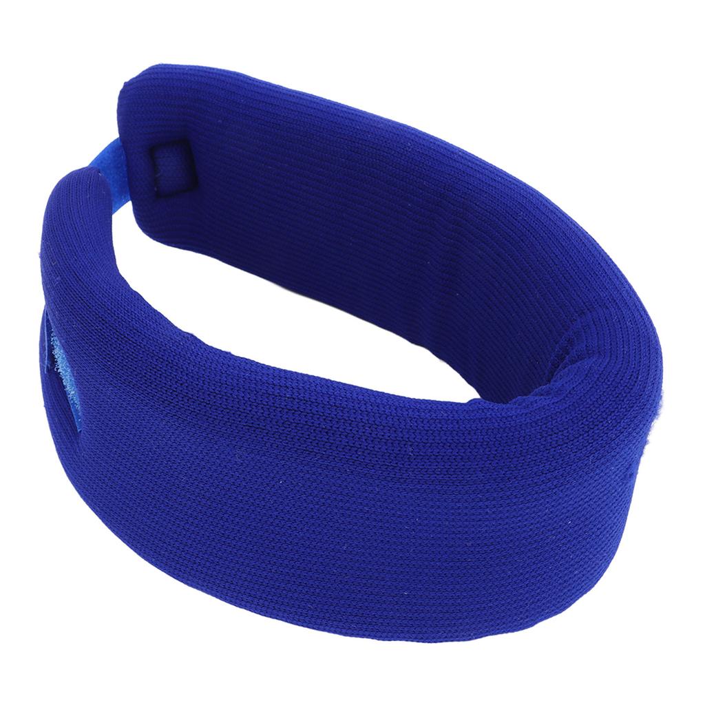 Foam Neck Brace Adjustable Neck Cervical Support Brace for Neck Pain Pressure Soft Cervical Collar for Home Dark Blue S