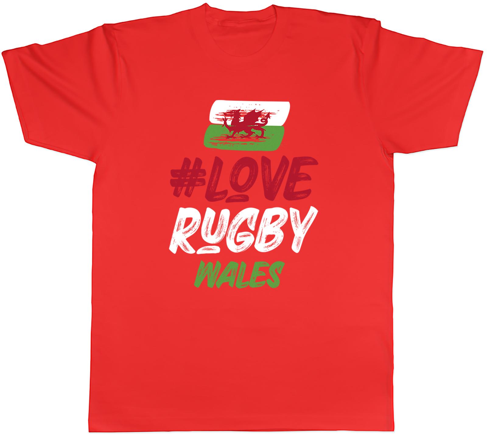 Wales Rugby Supporter Fan Unisexs TShirt Tee Gift Top S