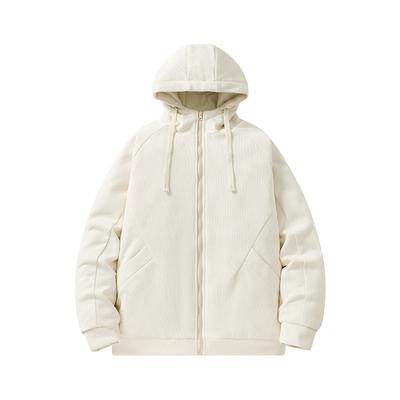 Hanorac casual pentru bărbați toamnă-iarnă, jachetă groasă caldă cu puf, cu glugă, largă, brand trendy, jachetă cuplu pentru bărbați