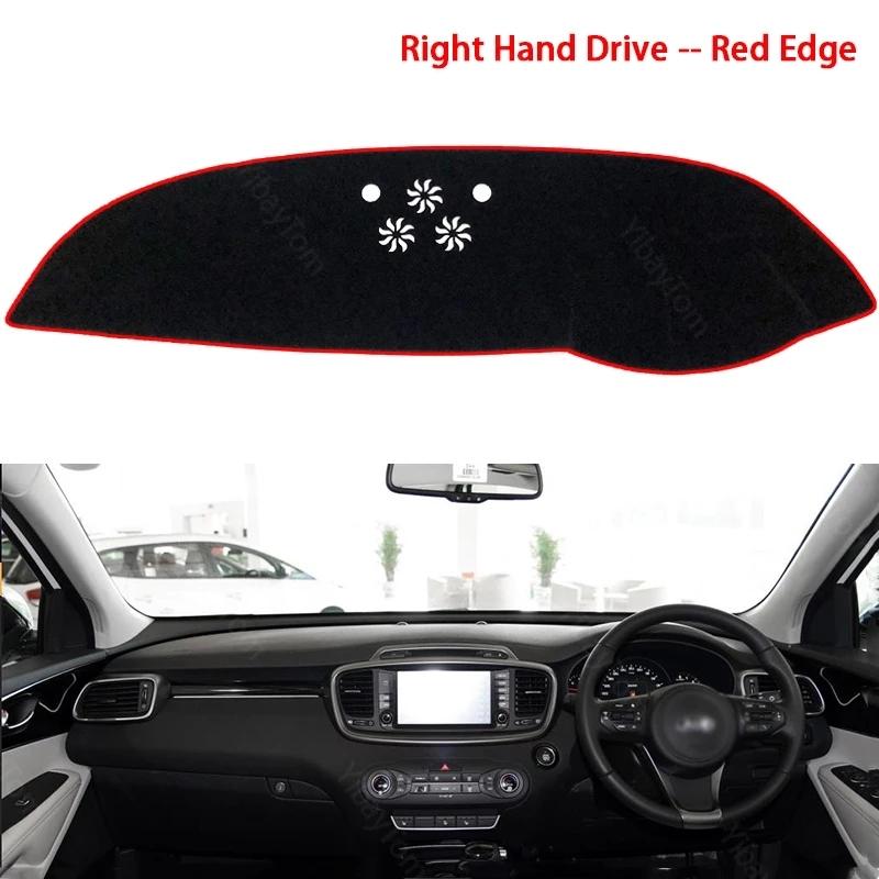 Voor Kia Sorento Prime R UM 2015 2016 2017 2018   Auto Dashboardhoes Anti-slip Mat Zonnescherm Pad Instrumentenpaneel Tapijt