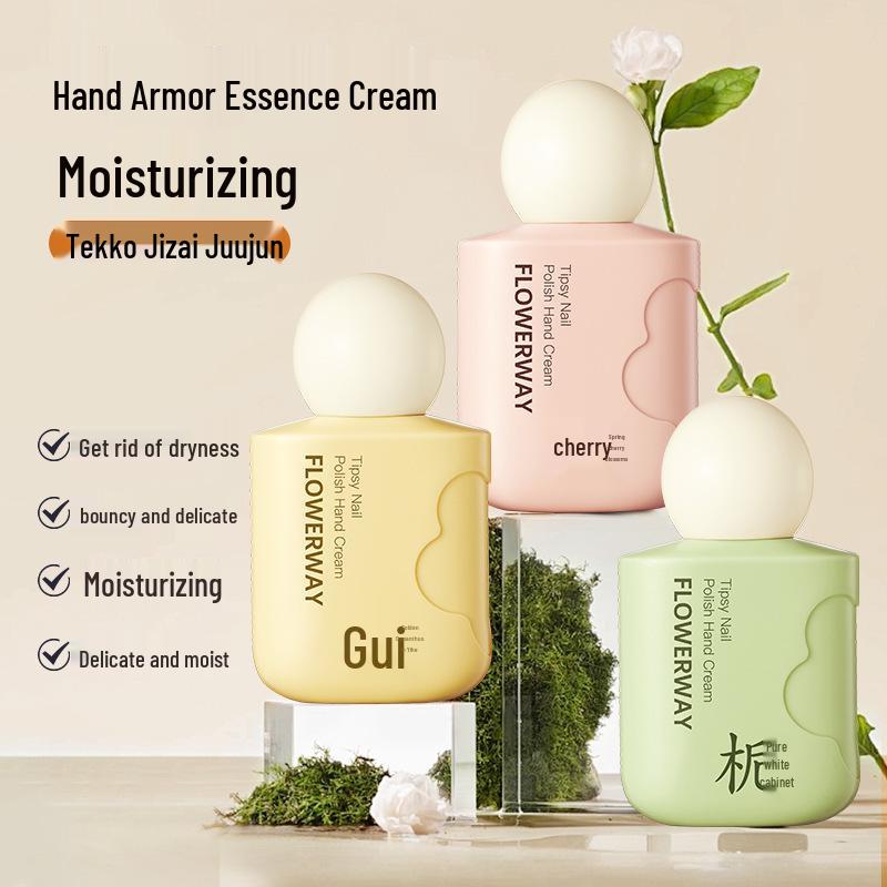 Fragrant Anti-Wrinkle Hand & Nail Cream - Firming, Moisturizing, Non-Greasy, Genuine