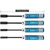 4Pcs Nut Driver Set RC Tool Set Hex Nut Driver for RC Vehicle RC Helicopters FPV Drones Cameras Appliances Repair 4mm 5.5mm 8mm 7mm Nut Driver
