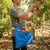 Große Kapazität Garten Ernte Schürze Wasserdicht Breite Öffnung Obstpflücktaschen Verstellbar Langlebig Eiersammelbeutel Obstgarten