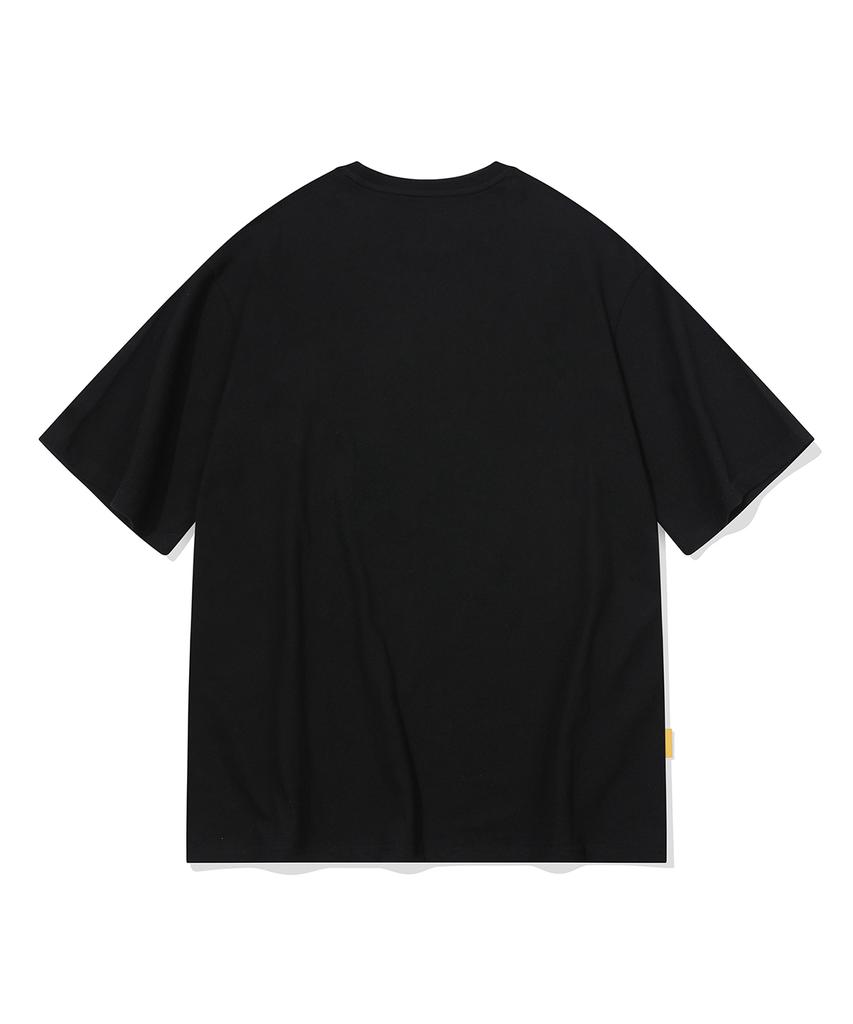 MAINBOOTH [Atom] Space T-Shirt (Black)