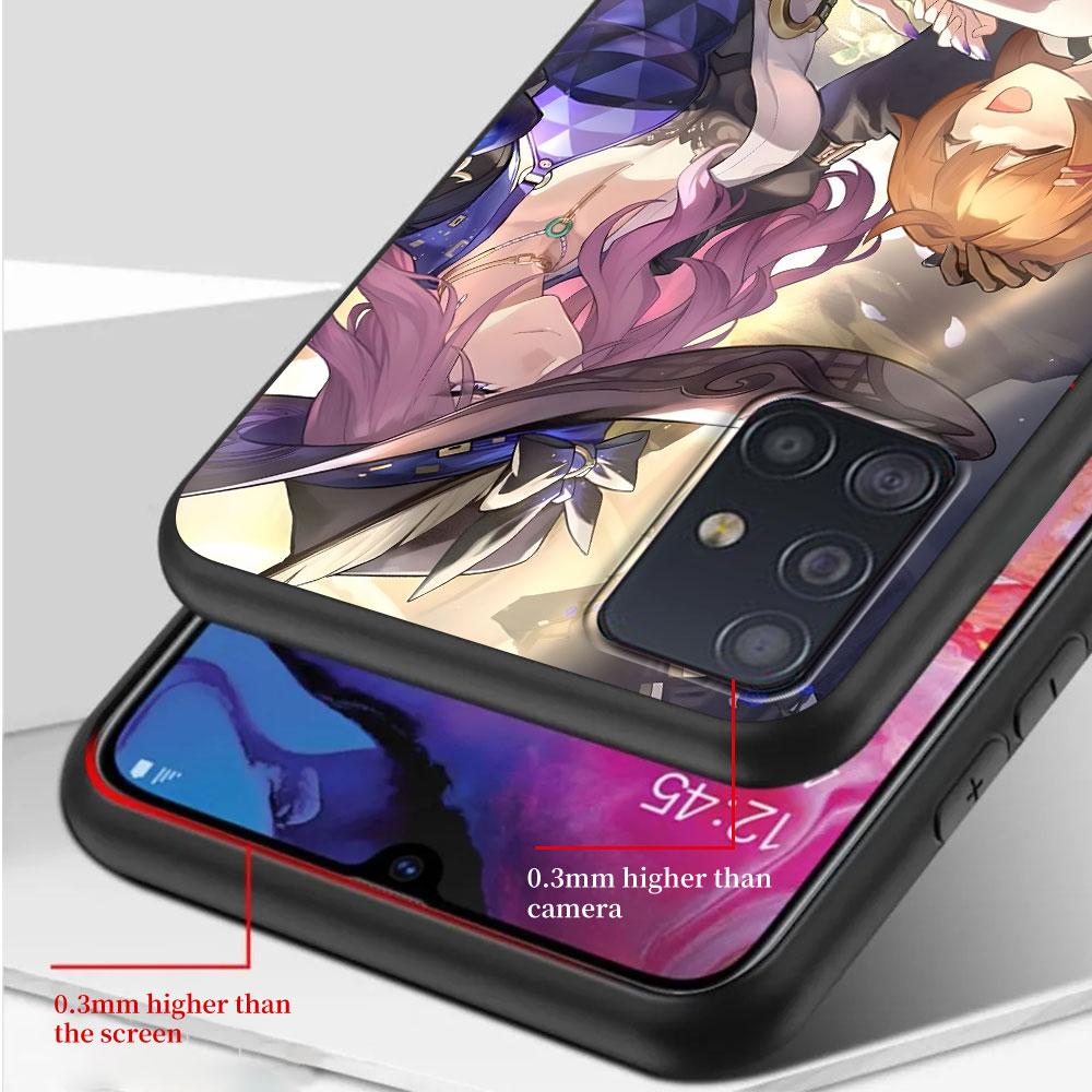 Jade Honkai Star Rail Case for Samsung Galaxy A51 A53 A54 A31 A52 A12 A13 A21s A22 A32 A11 A22 A33 A41 A52s A73 TPU Phone Cover