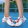 Badminton Shoes New Lightweight Mesh Large Size Breathable Badminton Shoes Professional Anti-skid Shock Absorption