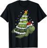 Christmas Tree Gifts Animal Turtle T-Shirt