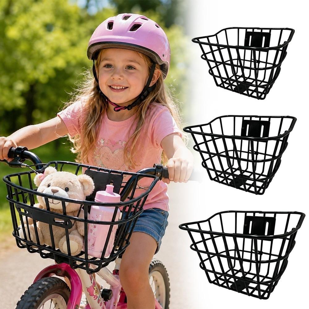 Metall Fahrrad Heckkorb Festmontiert Langlebig Fahrrad Heckkorb Kinder Faltrad Zubehör