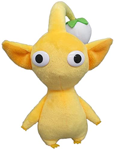 Pikmin Plush Toy Set of 3 (Red Pikmin, Blue Pikmin, Yellow Pikmin) Height 17cm