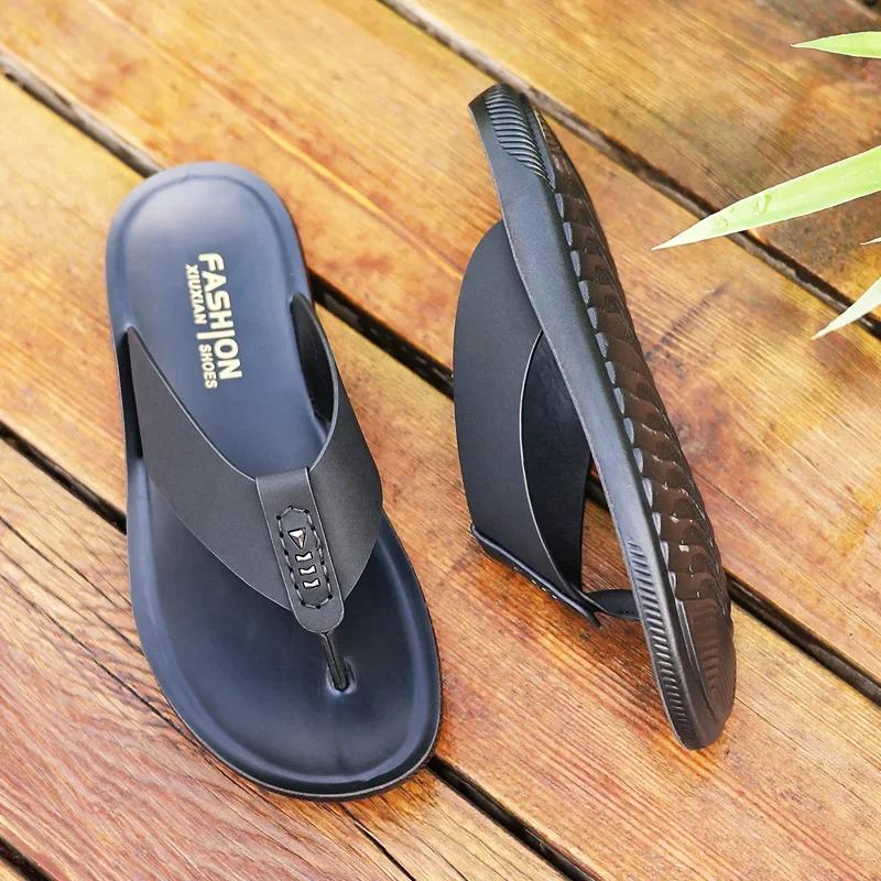 High Quality Brand Men Flip Flops Summer Beach Flip Flops Men Fashion Breathable Casual Beach Men Slippers Summer Outdoor