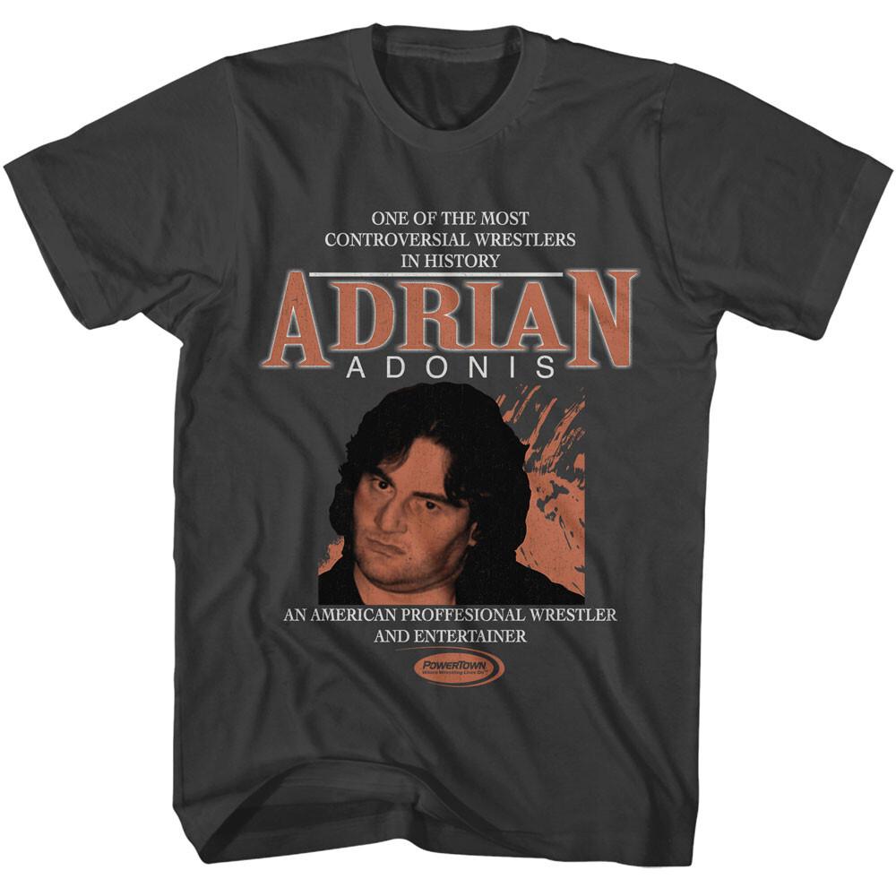 Powertown Adrian Adonis Most Controversial Tagteam Wrestling Champ Men T Shirt S