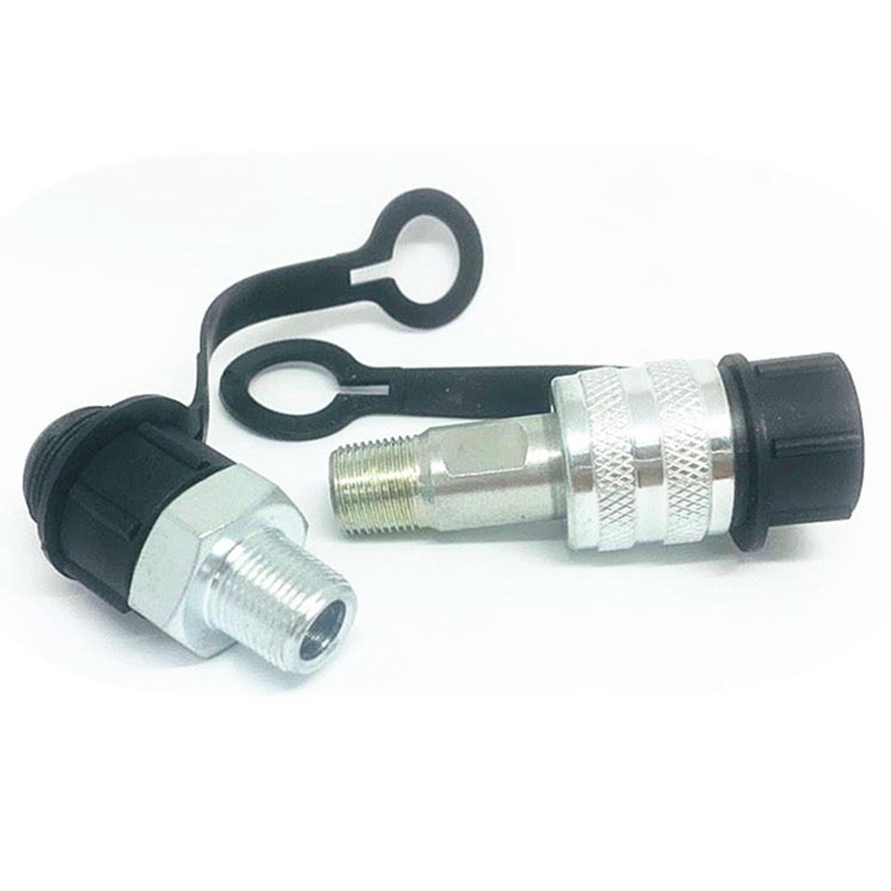 8 (Mm) Hydraulic Coupling External Thread Plated Steel