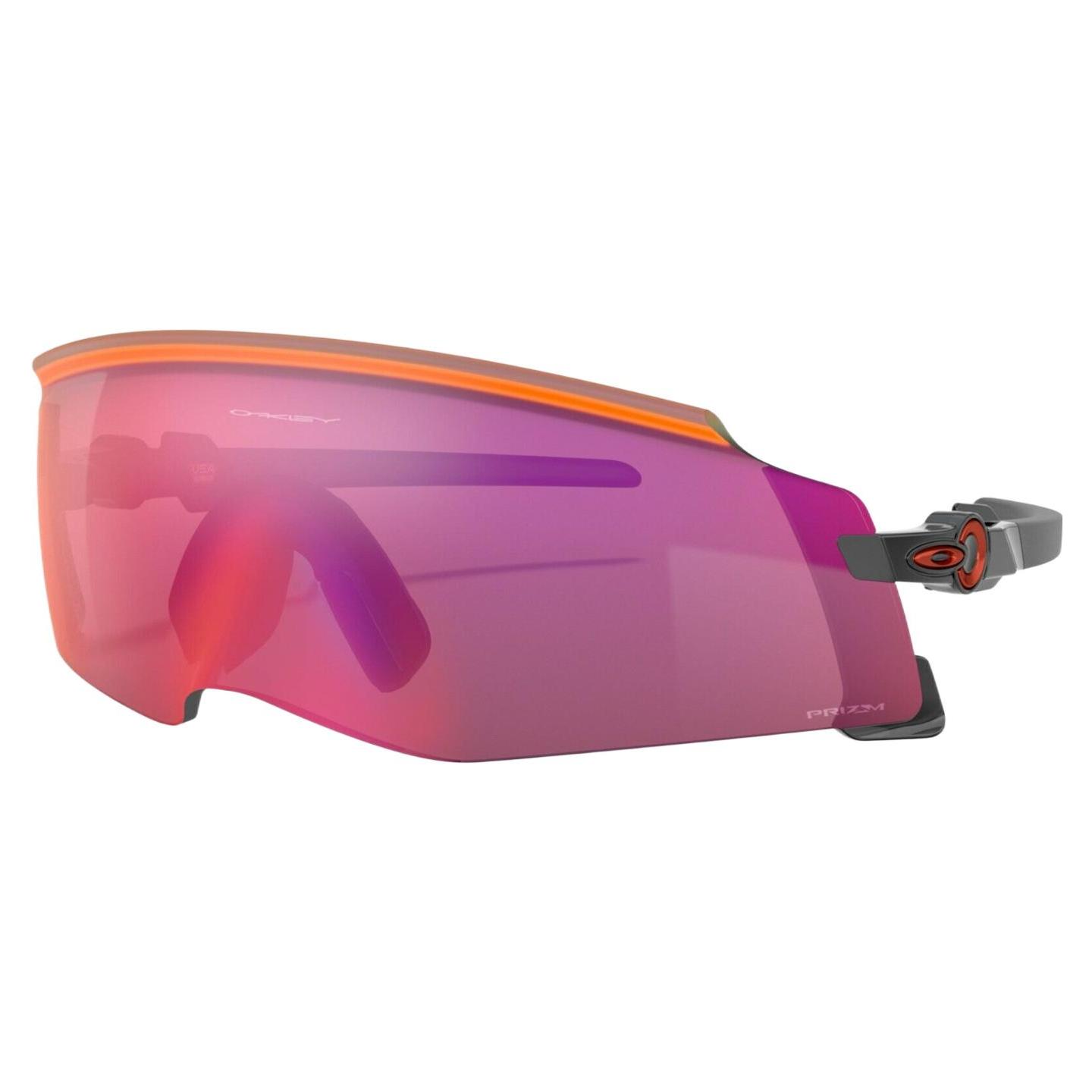 Oakley Fashion Sports Colorful Plate Frame Irregular Sunglasses Unisex Black F чёрный