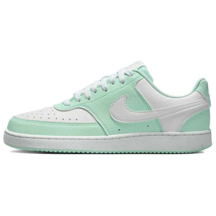 Nike Court Vision Low Top Skateboard Shoes Women's Green White Sneakers DH3158-301