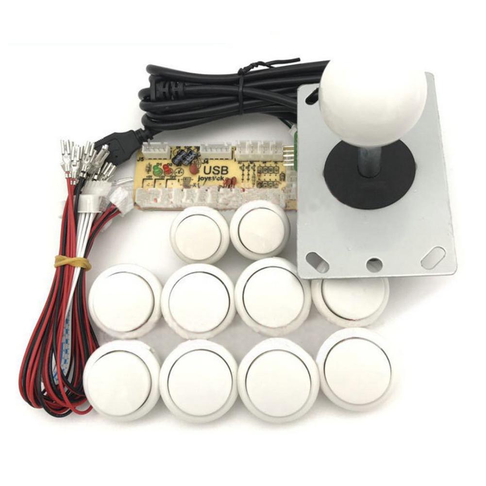 💰Kaufe Arcade Joystick DIY Kit Zero Delay Arcade DIY Kit DIY Arcade Spiel  Button und Joystick Controller Kit zum besten Preis im Online-Shop bei Joom