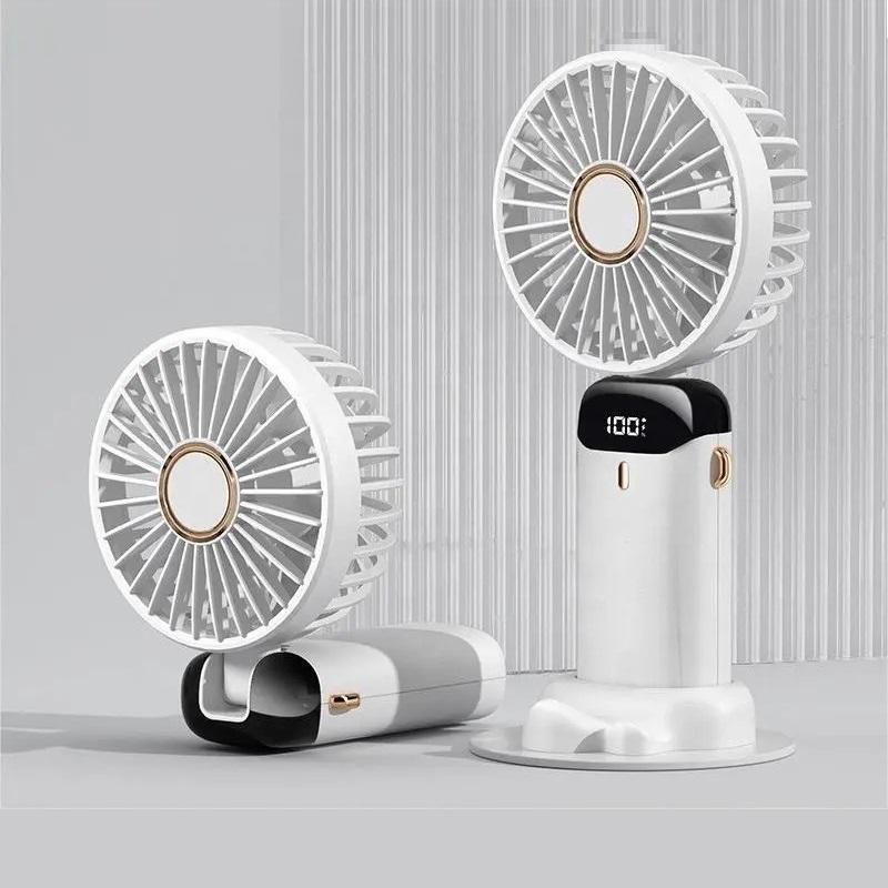 Ventilator portabil portabil cu mini putere USB, convenabil pentru biroul studenților, ventilatoare mici, ventilator, ventilator mic de buzunar, ventilator pliabil manual