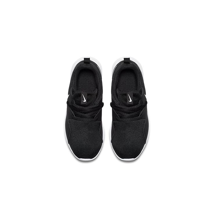 Nike Tessen Mesh Low Top Running Shoes Black White Children Aged 3 7 Years Old AH5237-003