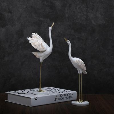 1 Pc De Ornamentos De Guindaste Para Casa, Decoração Interna Para Quarto De Hóspedes, Decoração De Casa Sala De Estar, Estudo, Armário De TV, E Mesa De Escritório