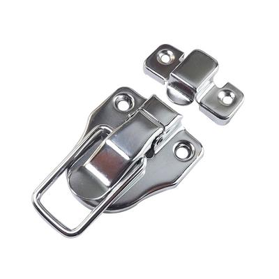 4Pcs Vintage Jewelry Wood Box Hasps Drawer Latches Decorative Suitcases Hasp Latch Buckle Clasp Furniture Hardware
