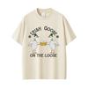 Irish Goose On The Loose Funny Meme T-shirt Unisex Women Casual Cotton Vintage Short Sleeve Oversized T Shirts Streetwear Unisex