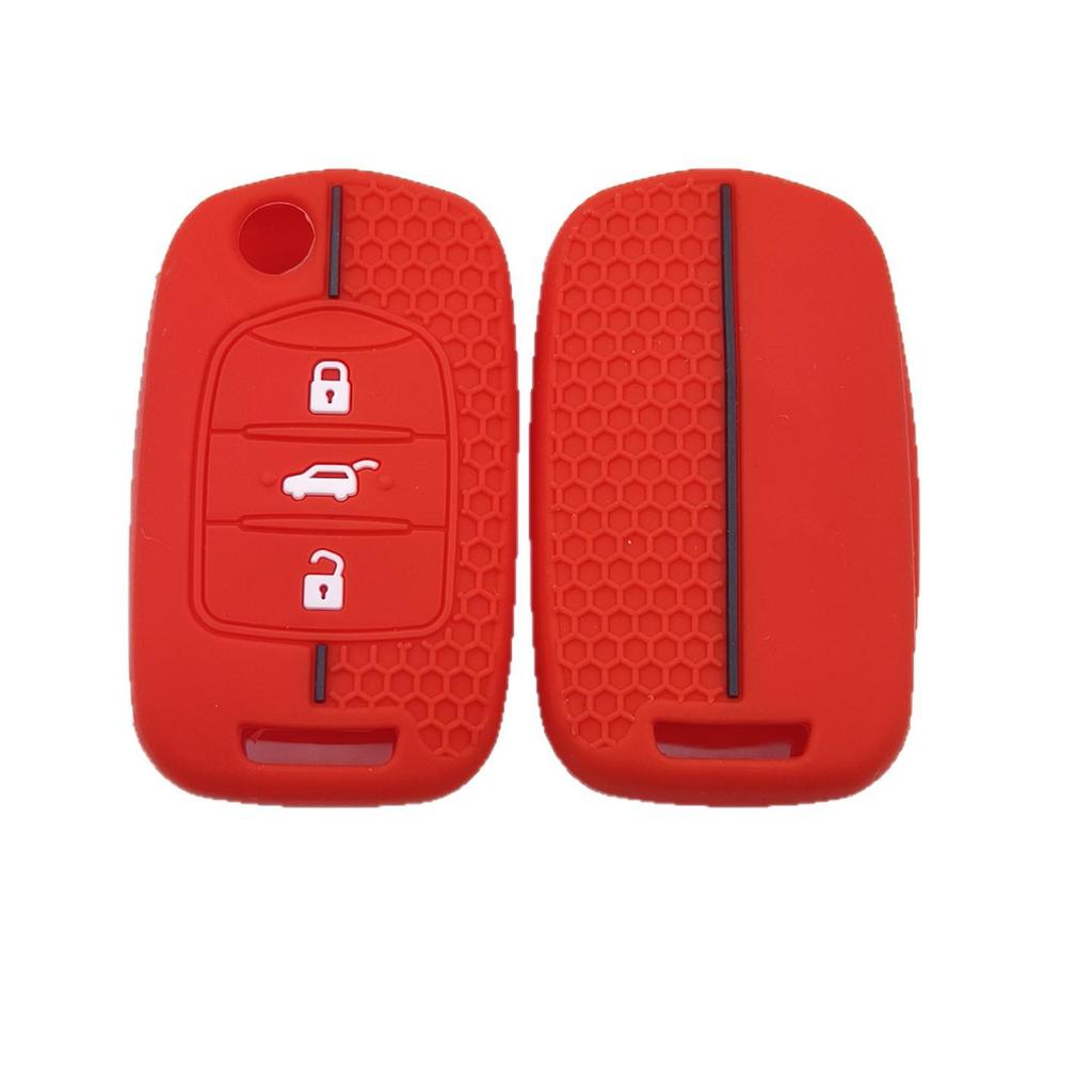 Silikonhülle für Chevrolet Wuling Baojun Hongguang 3-Tasten Fernschlüssel