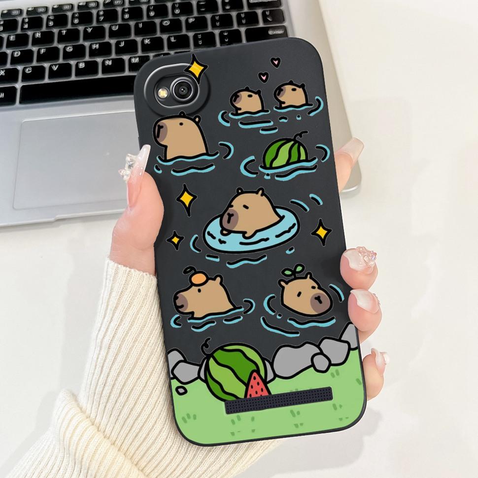 Cute Cartoon Cover For Xiaomi Redmi 4A Phone Case For Xiaomi Redmi 4A 5A 6A Redmi4A Redmi5A ShockProof Back Cover Funda