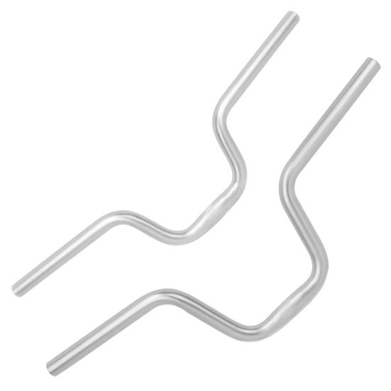 Ultralehká řídítka na kolo Dobrá houževnatost Hliníková slitina Tlumení nárazů Řídítka ve tvaru U Díl na kolo