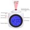 Projection Alarm Clock Ceiling Display Snooze Desk Table Clock Voice Multifunction Digital Projection Clock Temperature Display