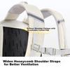 Camel Oxygen Pack, Outdoor Hiking Backpack, Sports Travel Trekking Waterproof Backpack, Off-White