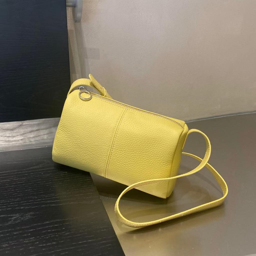 First Layer Cowhide Women's Bag, Simple Women's Shoulder Bag, Premium Texture Messenger Bag, Commuter Casual Leather Bag