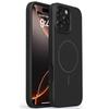 For iPhone 16 Pro Max Case Compatible with MagSafe Soft Microfiber Lining Liquid Silicone+PC Phone Cover