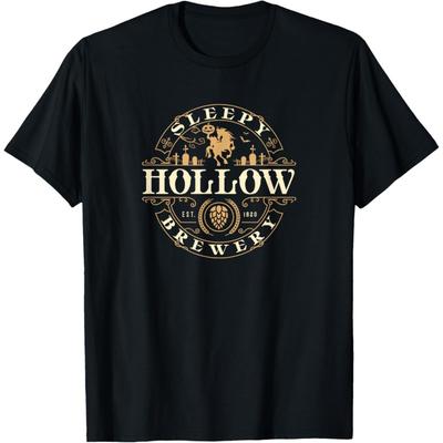 Sleepy Hollow Brewery Inn Halloween Salem Party Kopflos T-Shirt