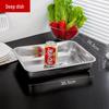 UOSUUOSU Stainless Steel Draining Tea Tray