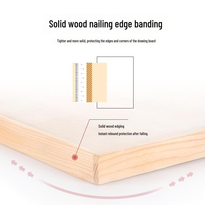 Portable 4K Ultra-Thin Basswood Drawing Board for Beginner Artists
