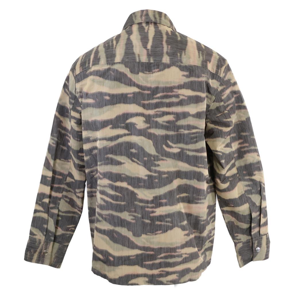 Jil Sander Nylon Twill Zip Shirt Jacket Blouson Jacket 48 CamouflageUsed