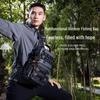 20L Wear-Resistant Oxford Fishing Rod Crossbody Bag