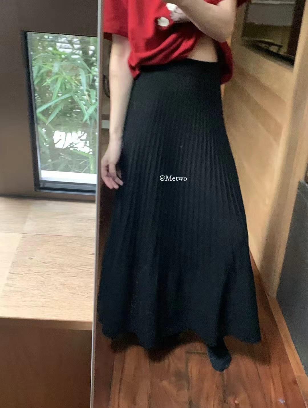 Miu-Style Andy Velvet High Waist Slimming Kochi Skirt – Autumn/Winter 2025 Women s Collection Medium