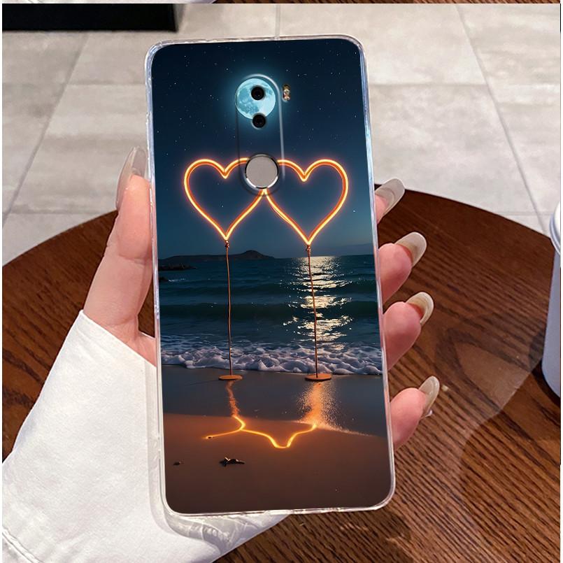 

Phone Case For Xiaomi PocoPhone F1 Case For Poco F1 Back Cover Clear Luxury Cute Love Rabbit Funny Cool TPU Soft Silicone Casing Xiaomi Poco Phone F1