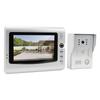 Wired Video Intercom System with Rain Cover IR Night Vision 120º Wide Angle Video Doorbell with 7 In