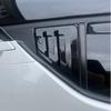 ABS Rear Window Cover Stickers Triangular Shutter Trim Car Accessories For Toyota C-HR CHR 2016 -
