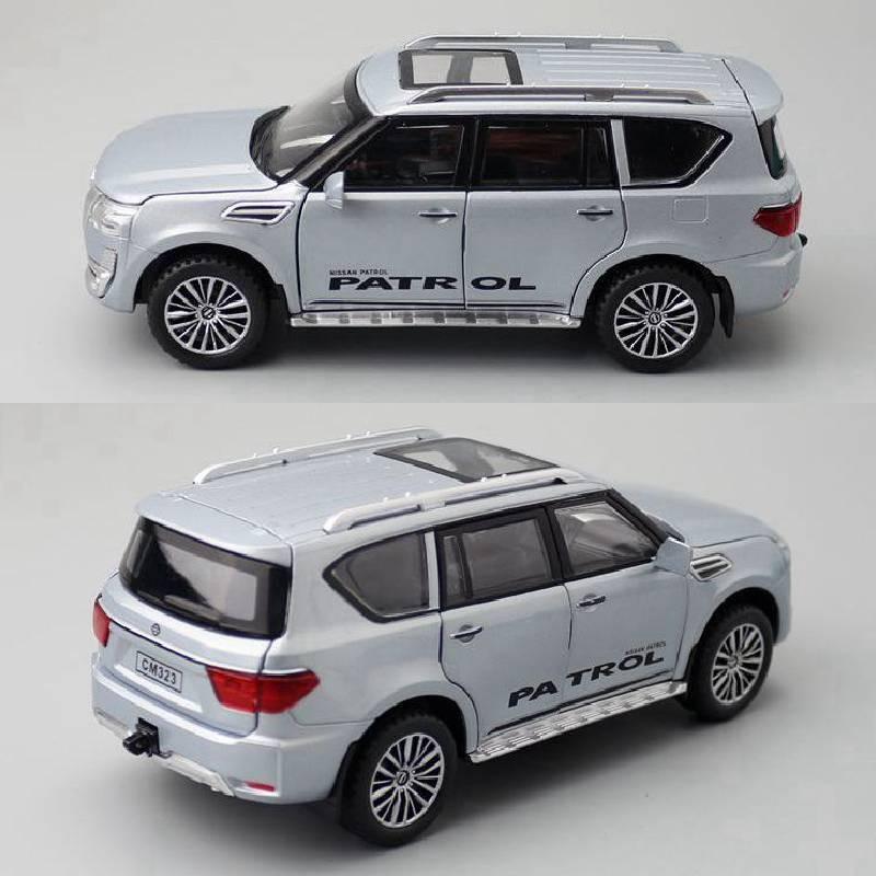 Simulation Patrol Alloy Suv Sedan Model Toy With Sound And Light Function