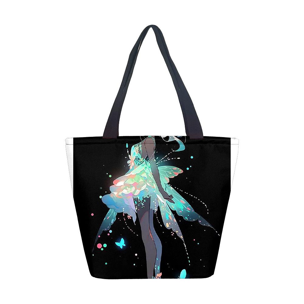 Women's Handbag No Theme Girl Shoulder Bag Printed Canvas Bag Fashion Trend Large Capacity Tote Bag