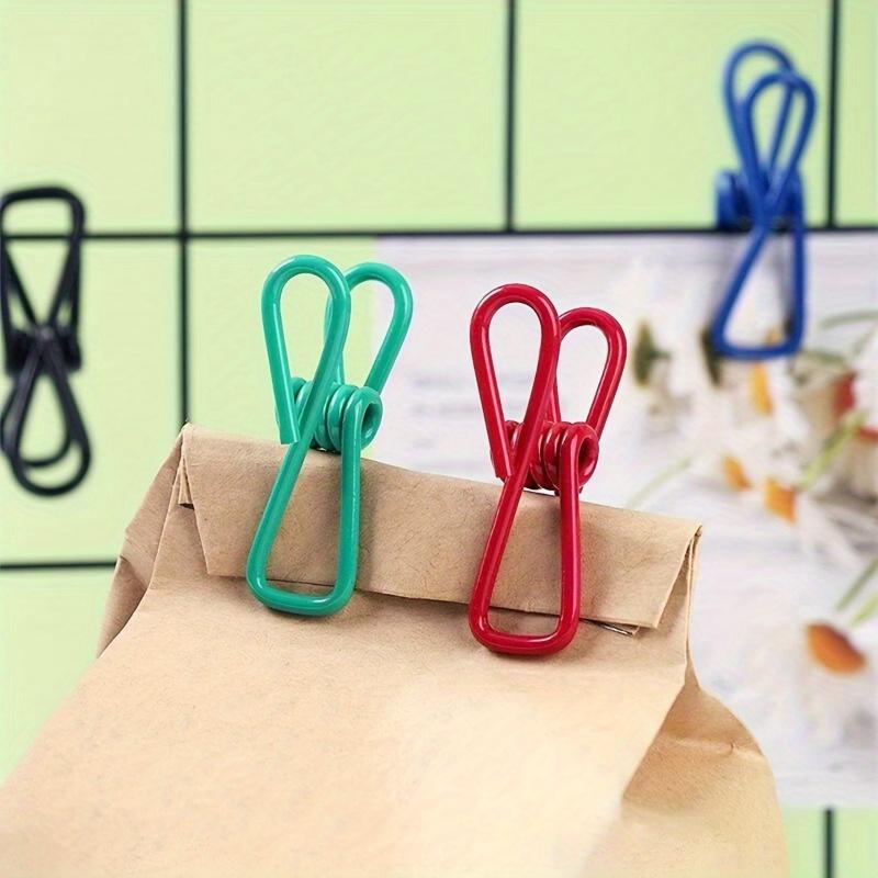 10Pcs Portable Food Storage Bag Clips Clothes Pegs