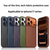 High Quality Original Technology Woven Case For Iphone  For Official Magsafe Magnetic Wireless Charging Protect Cover