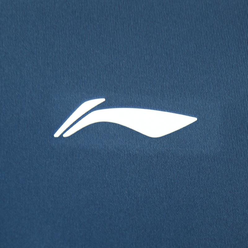 Li Ning Table Tennis Series Minimalist Brand Logo Short Sleeve Comfortable Shorts Versatile Casual Sports Suit Men Sports Suit AATV055-3