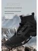 Unisex Cross-Border High-Top Fly-Knit Outdoor-Schuhe für Radfahren, Laufen und Wandern – Atmungsaktiv zum Klettern und für Offroad-Abenteuer.