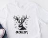 Jackalope T-Shirt: Cryptozoology Mythical Creature Minimalist Tee