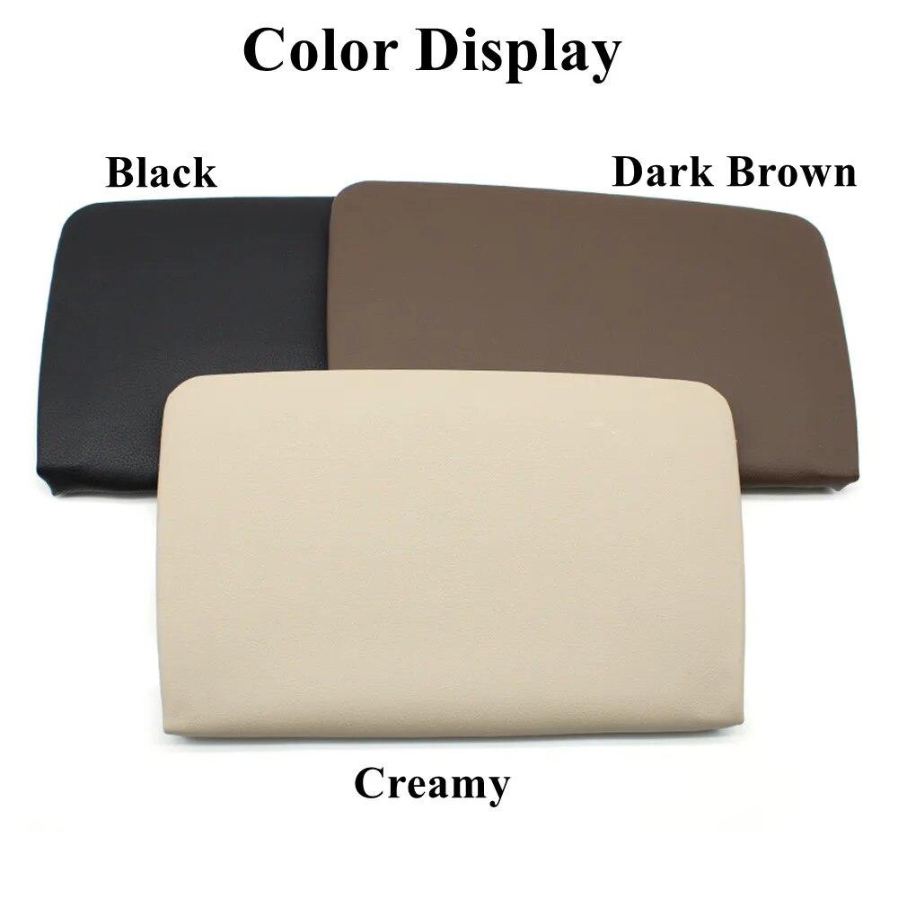 Black Beige Car Interior Seat Backrest Leather Storage Pocket Cover Replacement For BENZ W205 W213 W253 W257 2014-